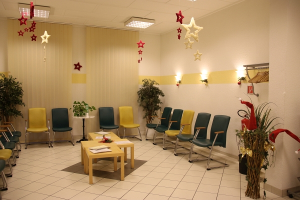 Foto des Wartezimmers